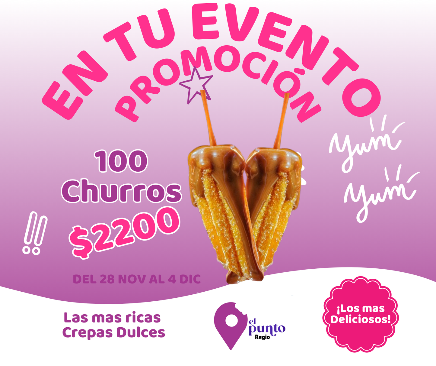 100 Churros Promoción